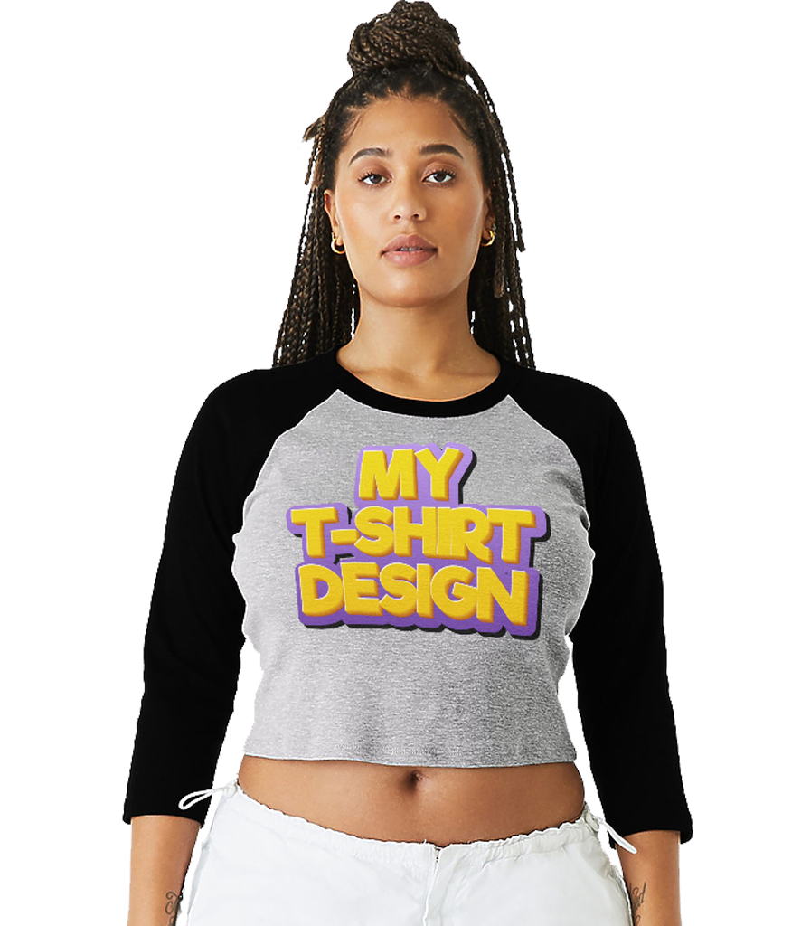 Women's ¾ raglan baby t-shirt