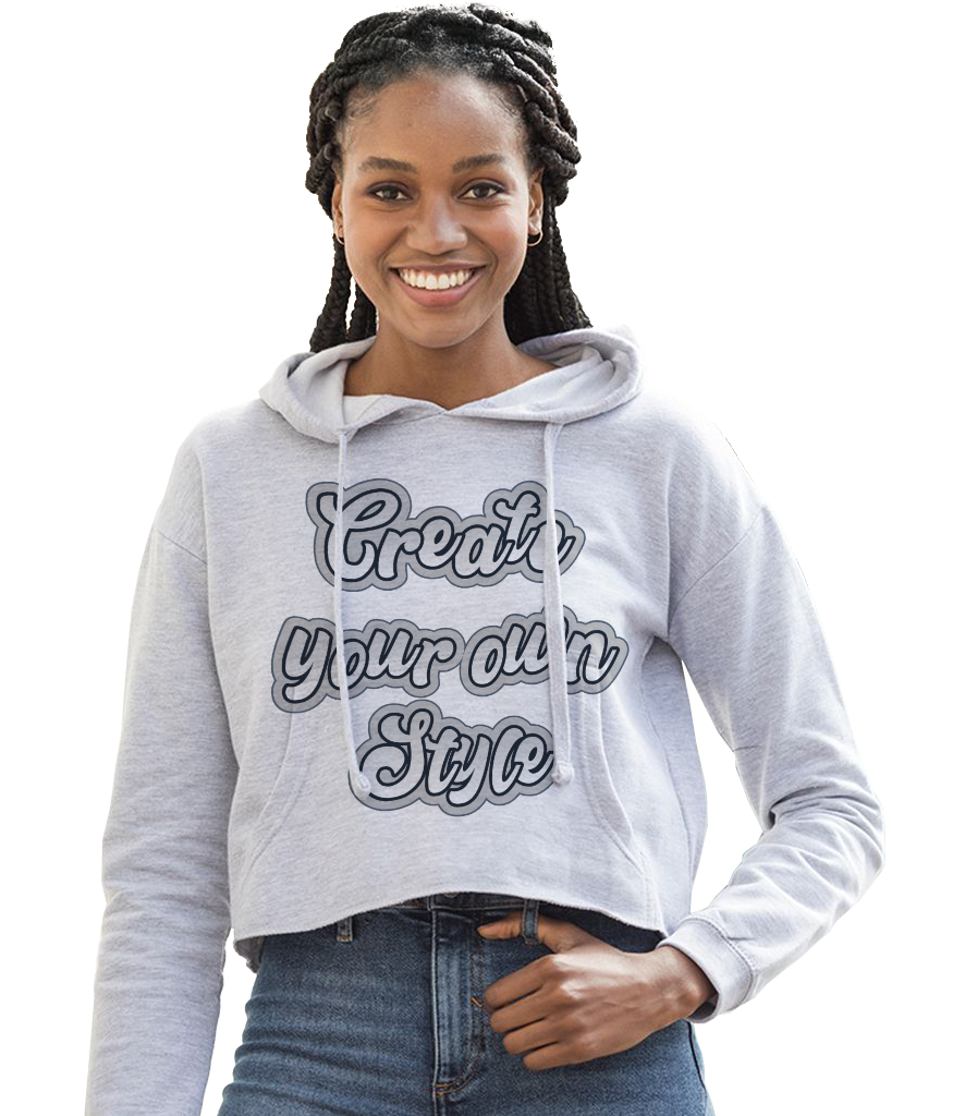 Women's cropped hoodie