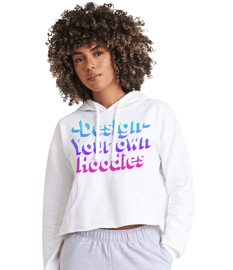 Women's cropped hoodie
