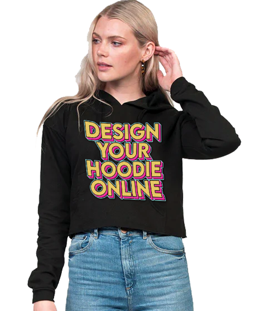Women's cropped hoodie