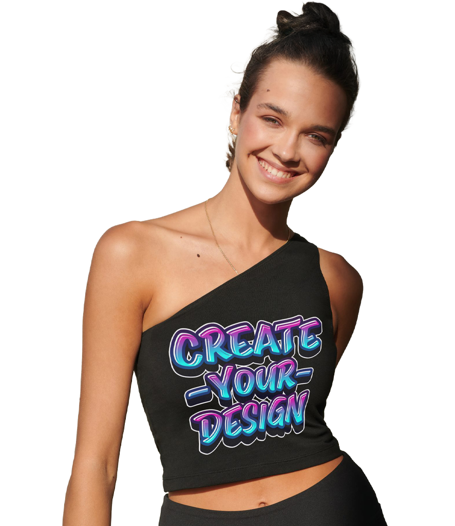 Women's one shoulder top
