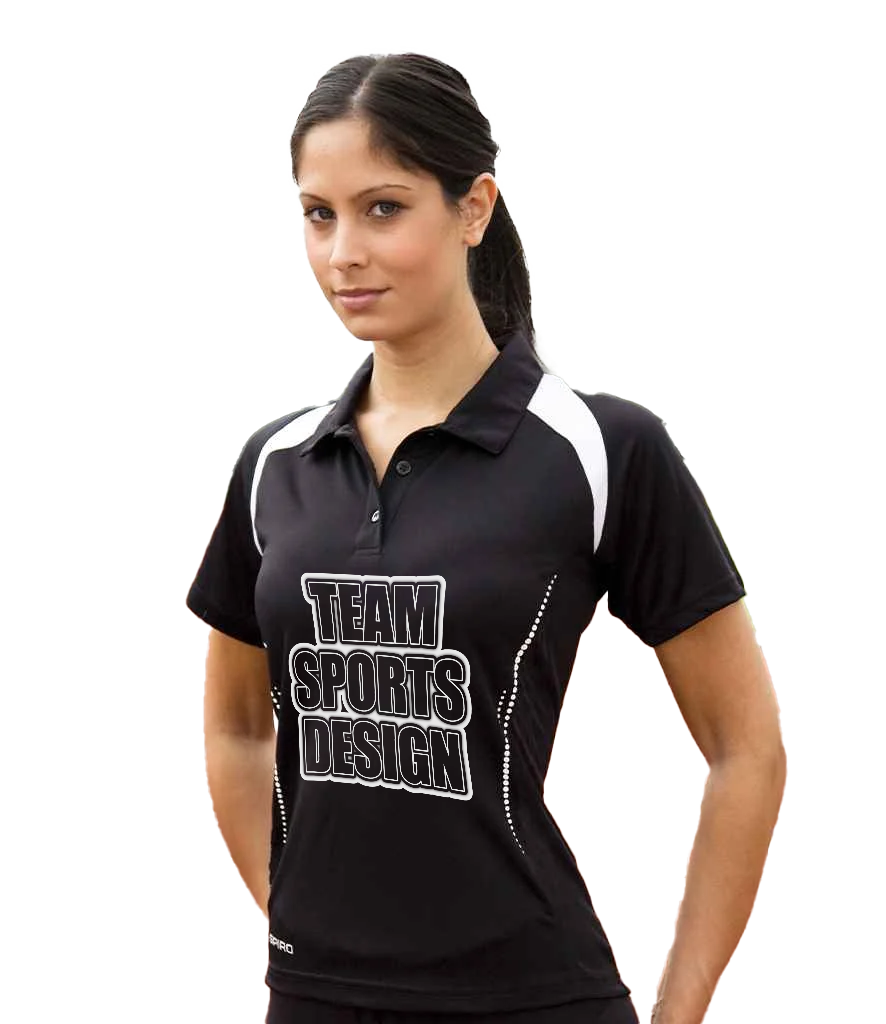 Women's sports polo shirt