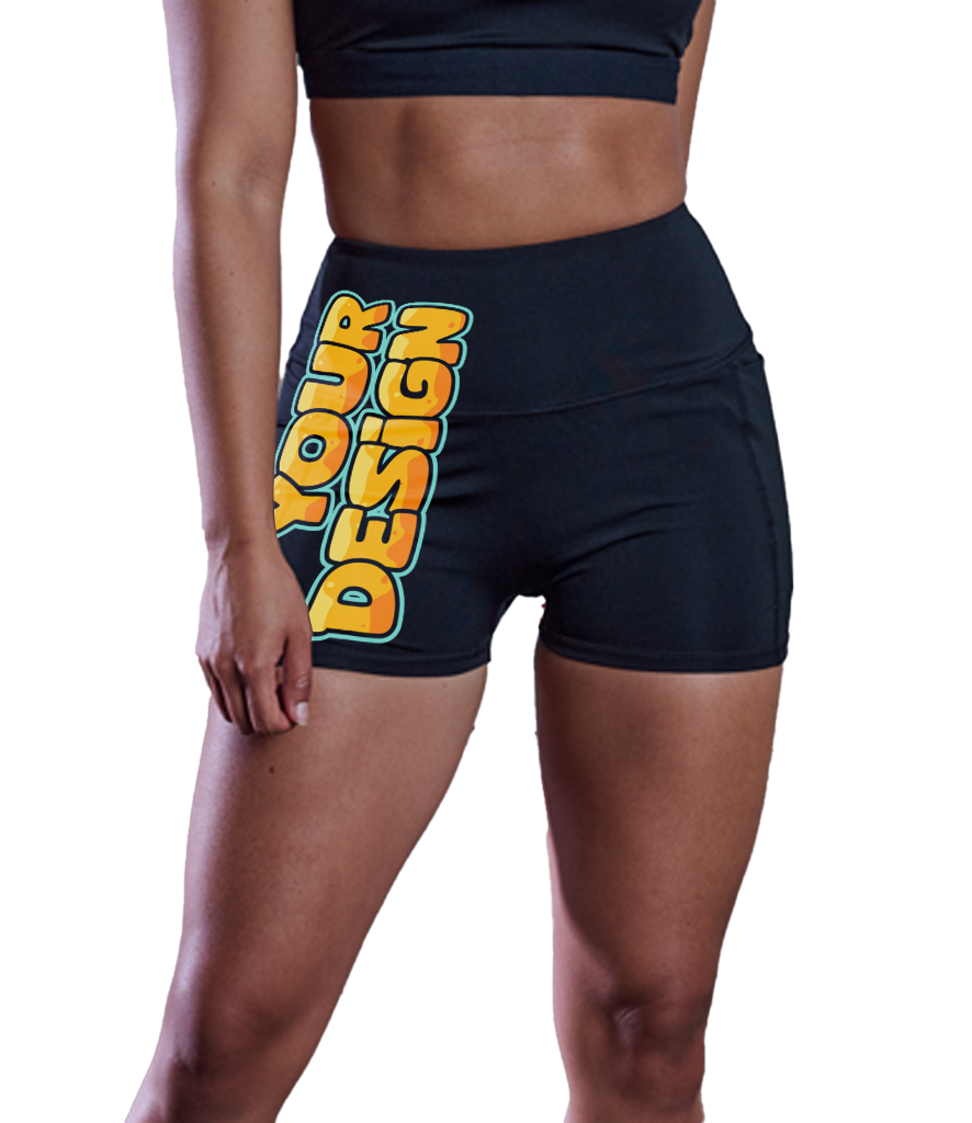 Ladies sports pocket shorts