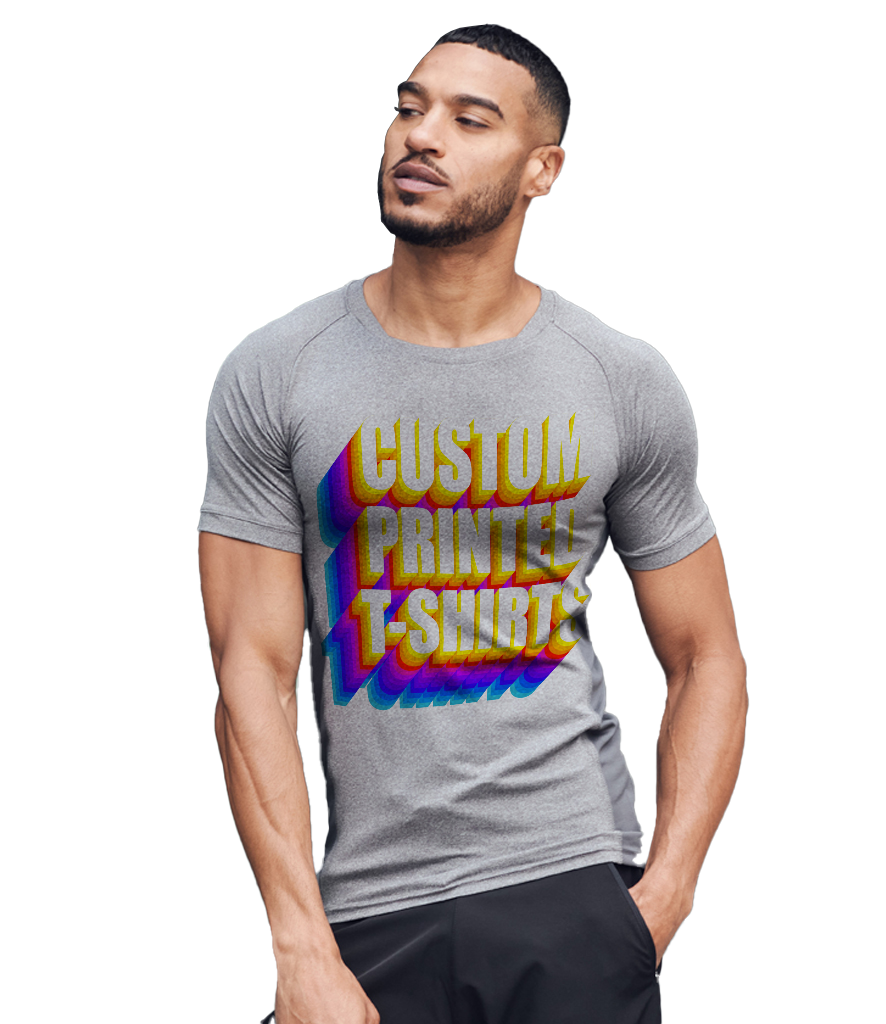 Slim-fit stretch sports t-shirt