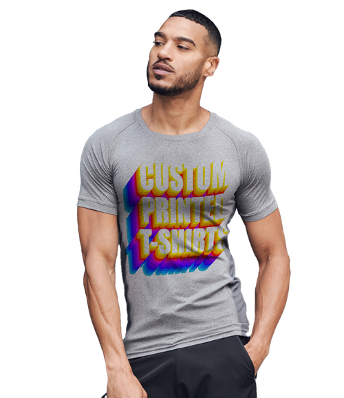 Slim-fit stretch sports t-shirt